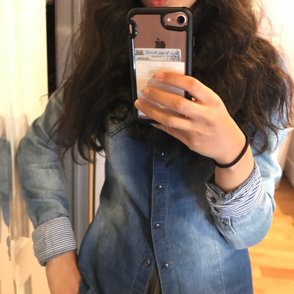 Washed denim shirt - Picture 5 of 5